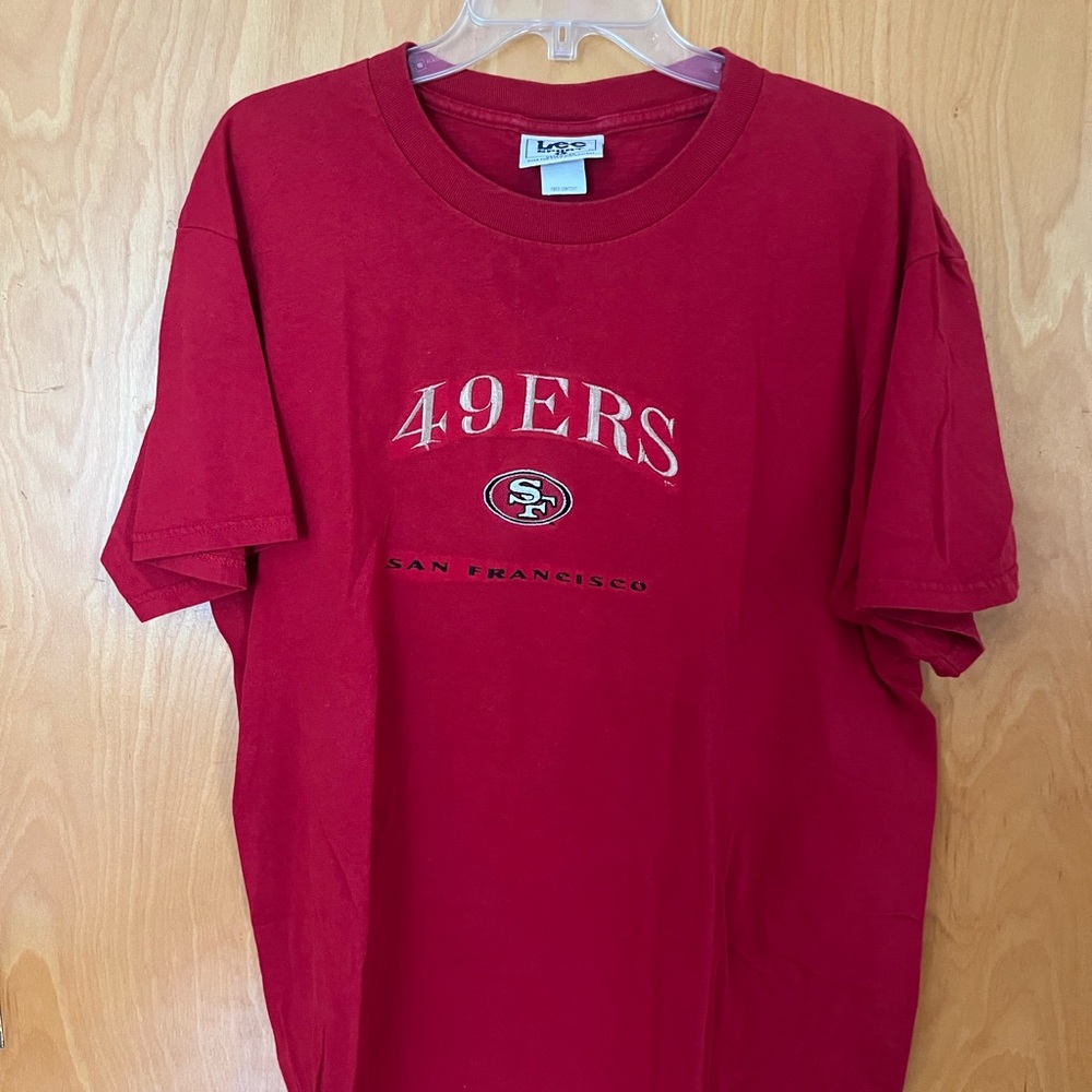 Lee Red 49ers Short Sleeve Tee